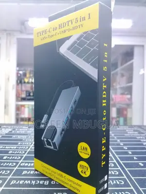 Type C to Hdmi 5 in 1 Adapter