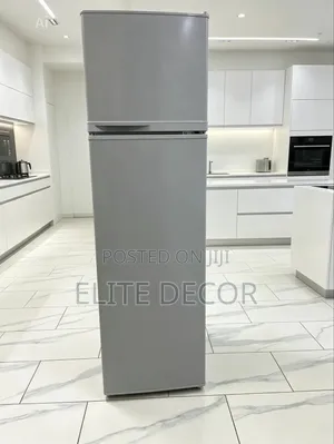 Primdale 168l Double Door Refrigerator Fridge Silver – Large Capacity