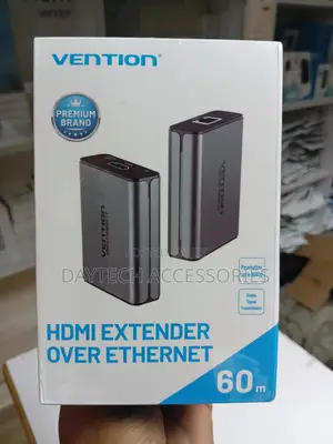 This Is a Vention Hdmi Extender Over Ethernet 60m (Model Akgh0)