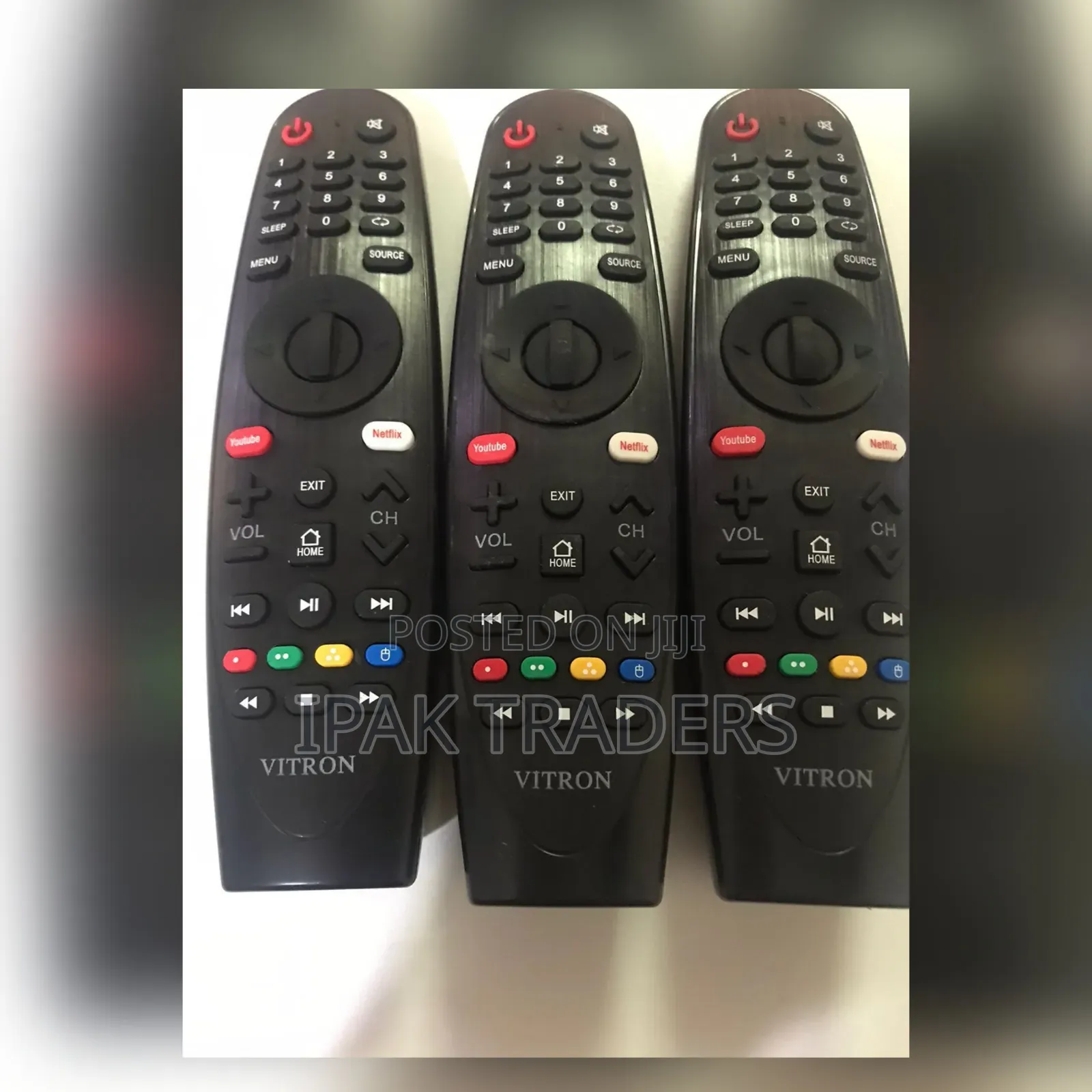 Vitron Vitron Smart Android Tv Replacement Remote Control - Black
