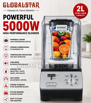 Globalstar Gs-1682 5000w Silent Blender