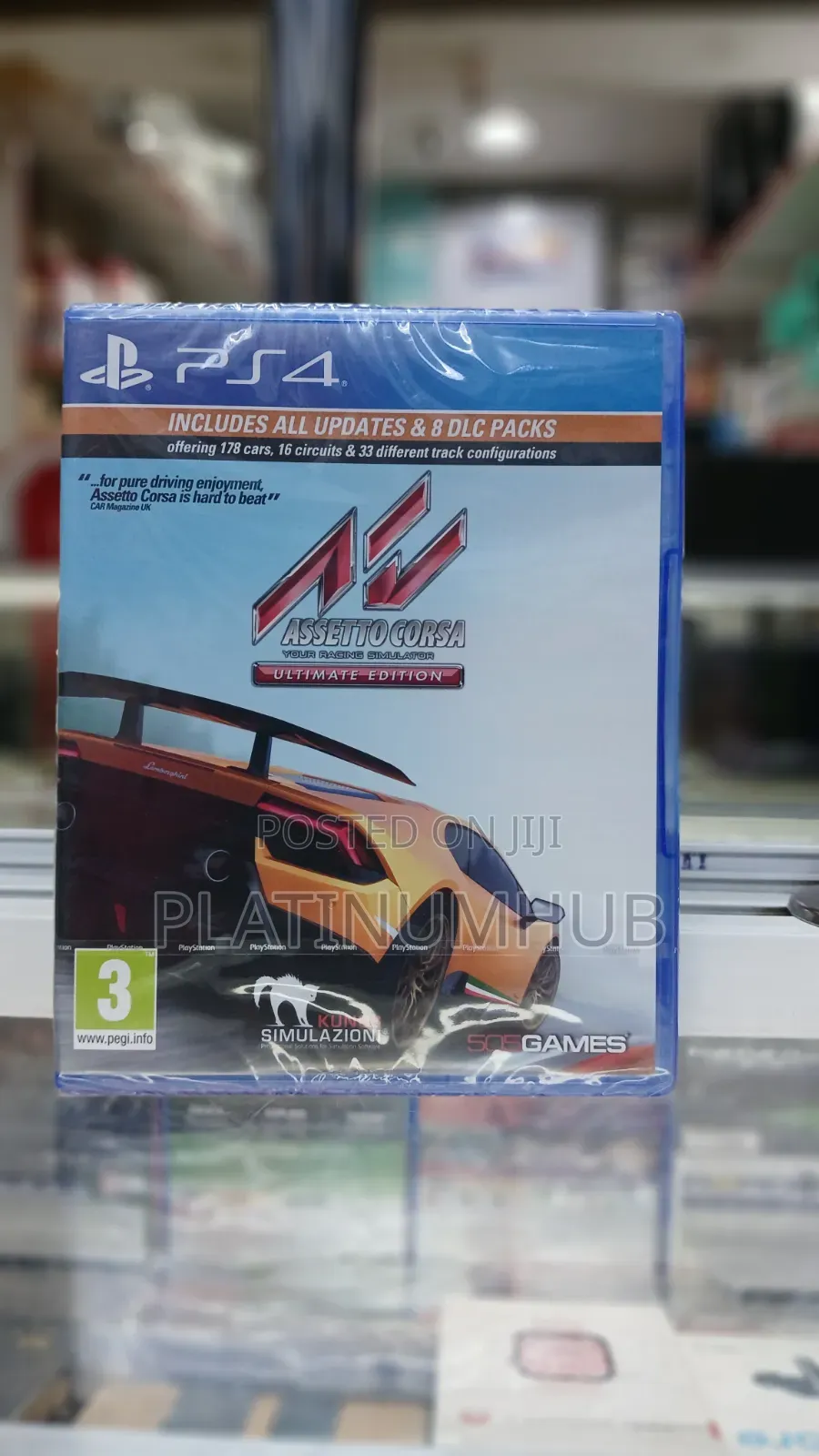 Ultimate Edition Assetto Corsa Racing Simulator Game Ps4