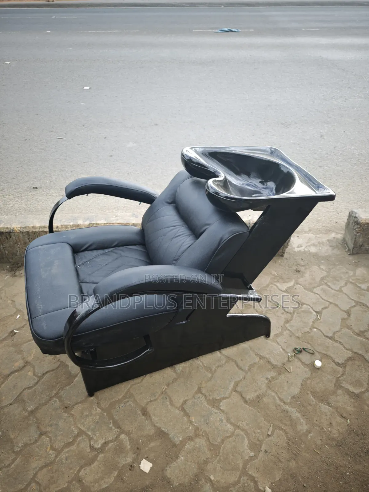Black Shampoo Unit/Salon Sink