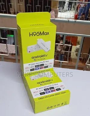 Smart Android Tv Stick H96 Max Media Player With Wifi