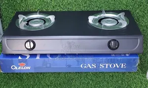 Olelon Gas Stove 2 Burner Stainless Steel Table Top Double Burner