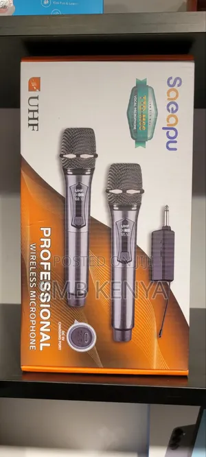 Dual Wireless Microphones With Reachable Batteries-TTD-M66