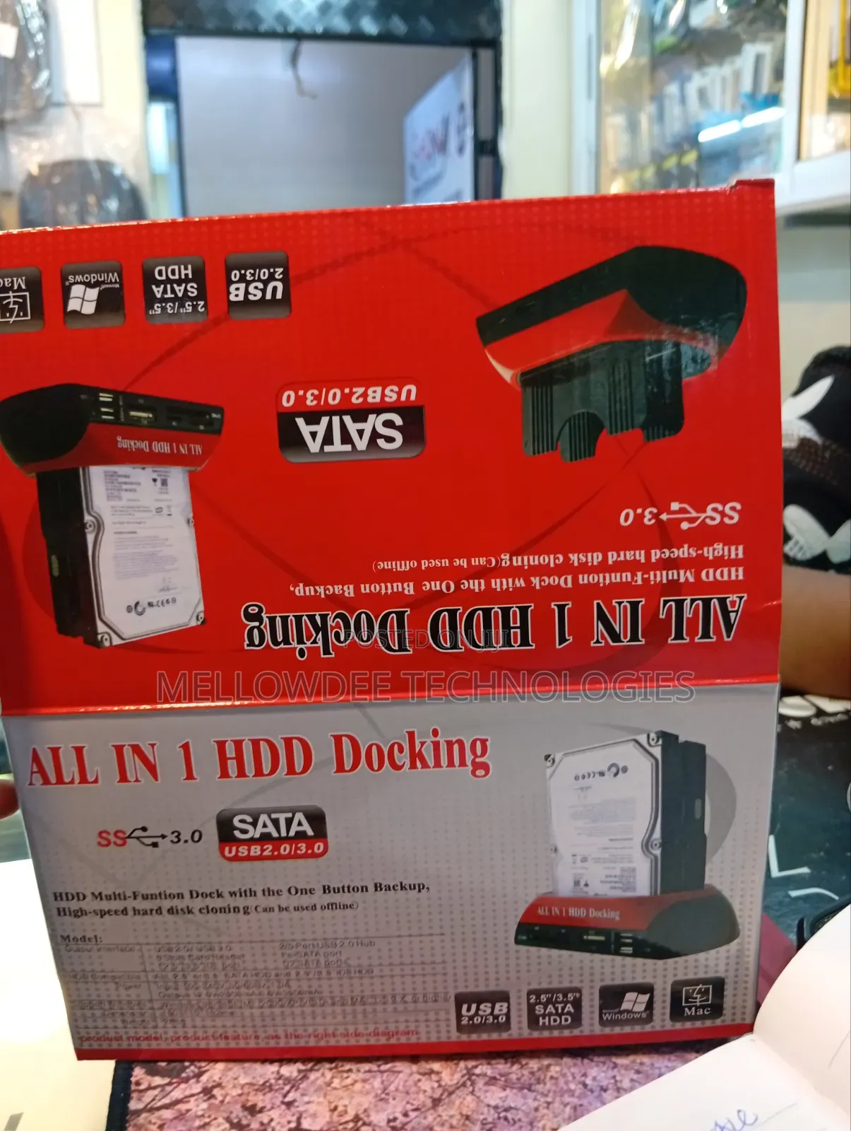 All in 1 HDD Docking Sata
