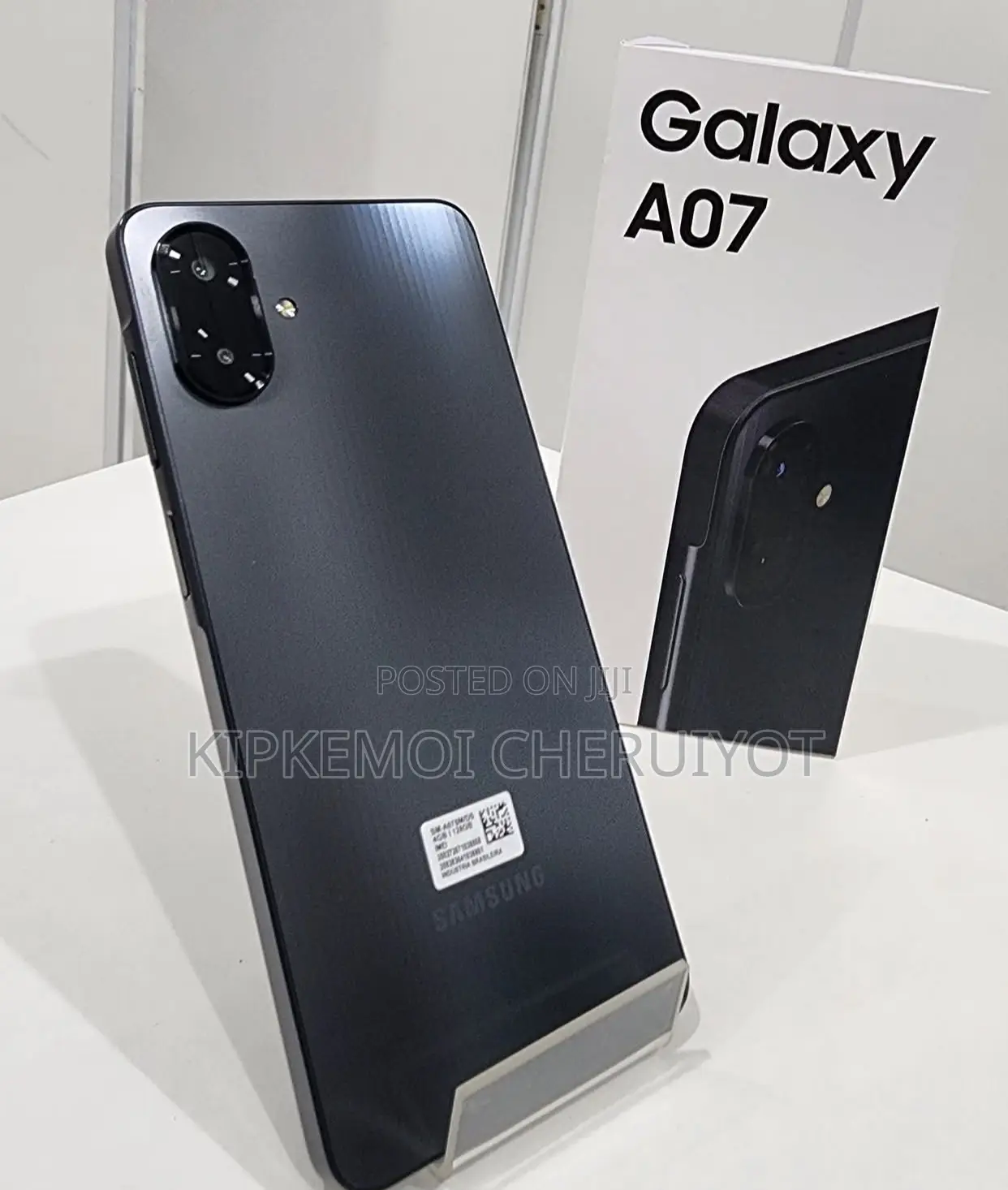 New Samsung Galaxy A07 4G 64 GB Black