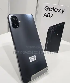 New Samsung Galaxy A07 4G 64 GB Black