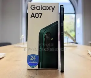 New Samsung Galaxy A07 4G 64 GB Black