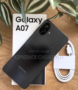 New Samsung Galaxy A07 4G 64 GB Black