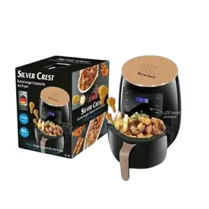 Modern Silver Crest 4/5/6/8l Touch Screen Digital Air Fryer