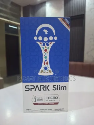 New Tecno Spark Slim 256 GB Black