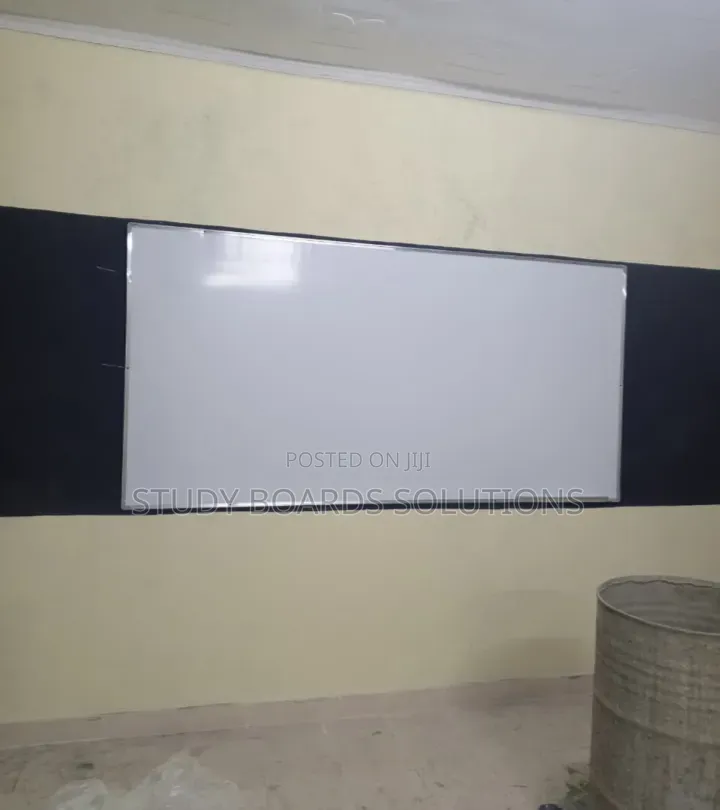 Large Magnetic Whiteboard With Aluminum Frame – 8× 4ft