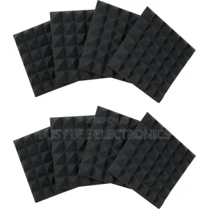 8pcs Acoustic Pyramid Panel 12x12"