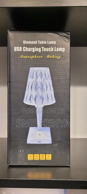 Color Changing Crystal Diamond Table Lamp