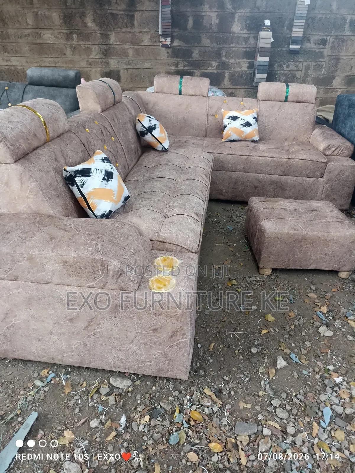 L Shaped 6 Seater