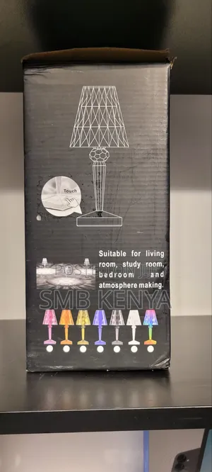 Color Changing Crystal Diamond Table Lamp