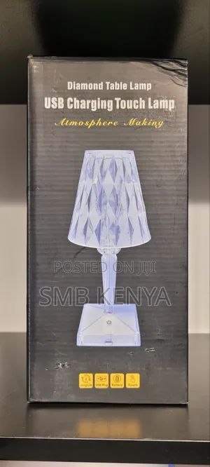 Color Changing Crystal Diamond Table Lamp
