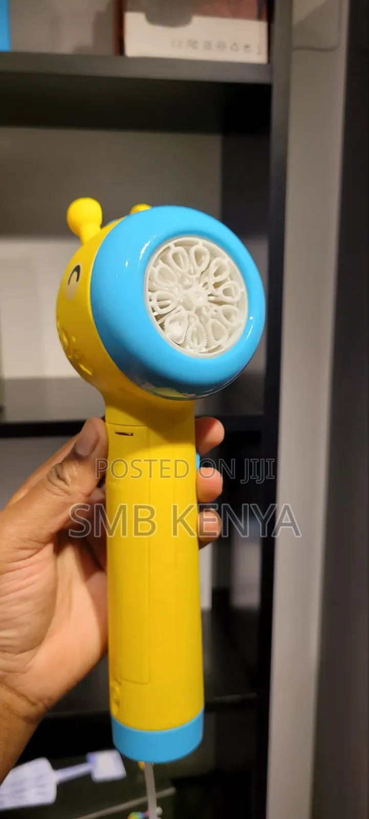 Electric Giraffe Bubble Blower Wand With Light