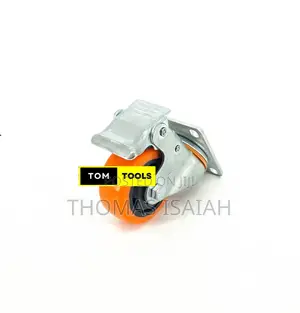 4pcs 3 Inch 75mm Swivel Plate PVC Braking Caster Wheels