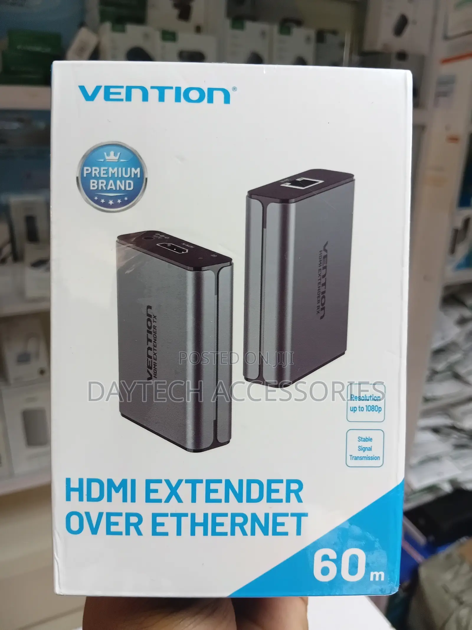 Hdmi Network Cable Extender 60m Akgh0 – Hdmi Over Ethernet - Gray
