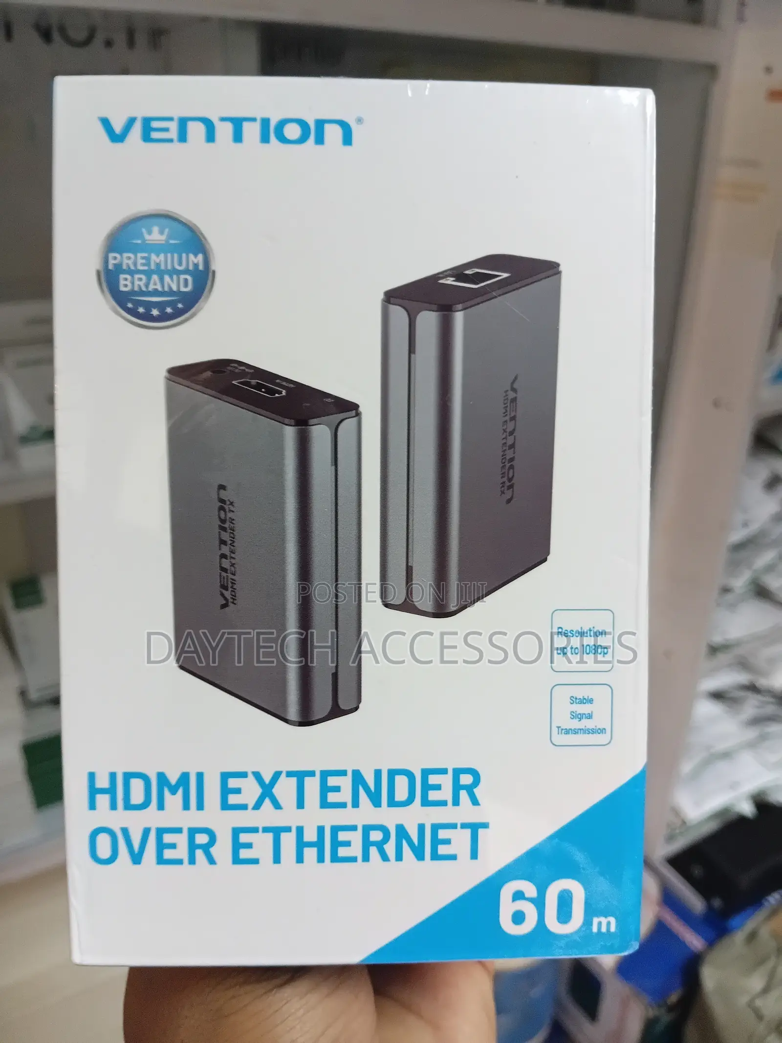 Hdmi Network Cable Extender 60m Akgh0 – Hdmi Over Ethernet - Gray