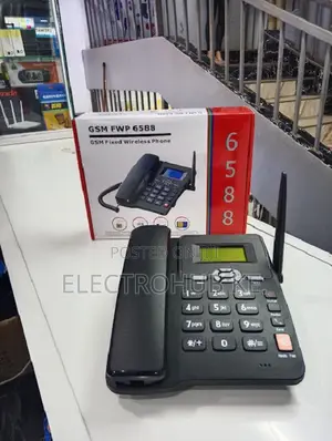GSM FWP 6588 Dual Sim Wireless Desk Phone for Home Office