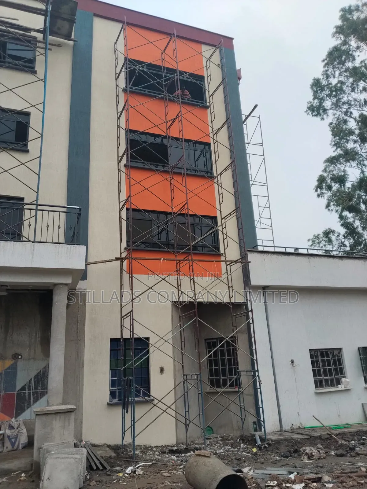Scaffolding for Paintworks