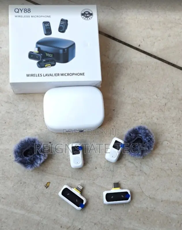 Qy88 Wireless Lavalier Type C, iPhone Microphone