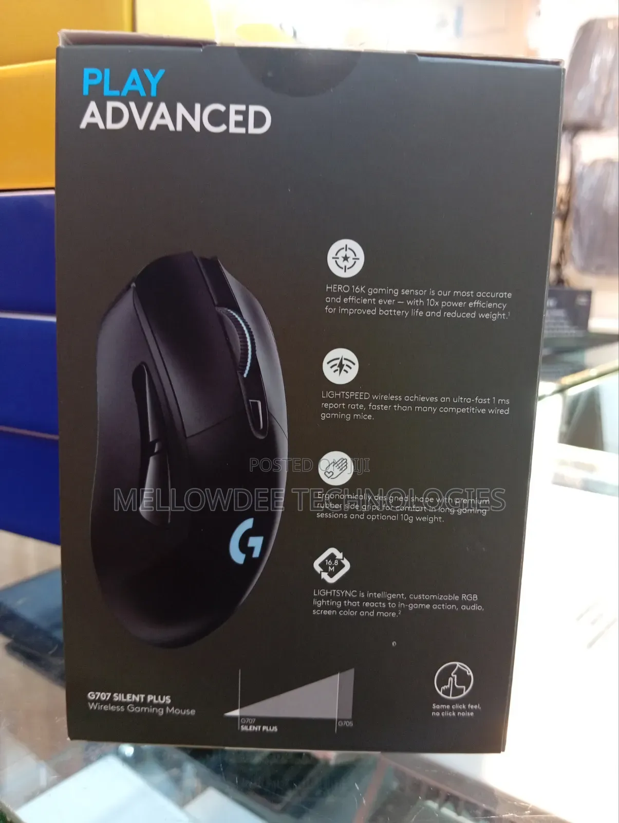 G707 Silent Plus Wireless Gaming Mouse