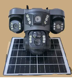 Advanced 4g Triple Lens PTZ Solar Camera – Full Hd Surveillanc