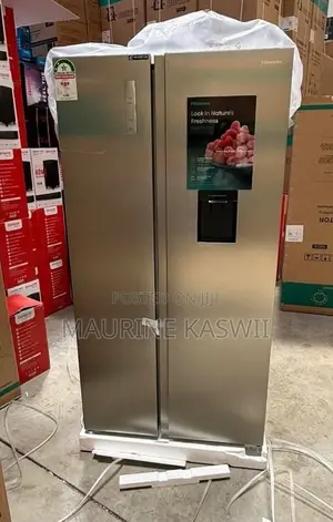 Hisense Side by Sidr 541l Silver