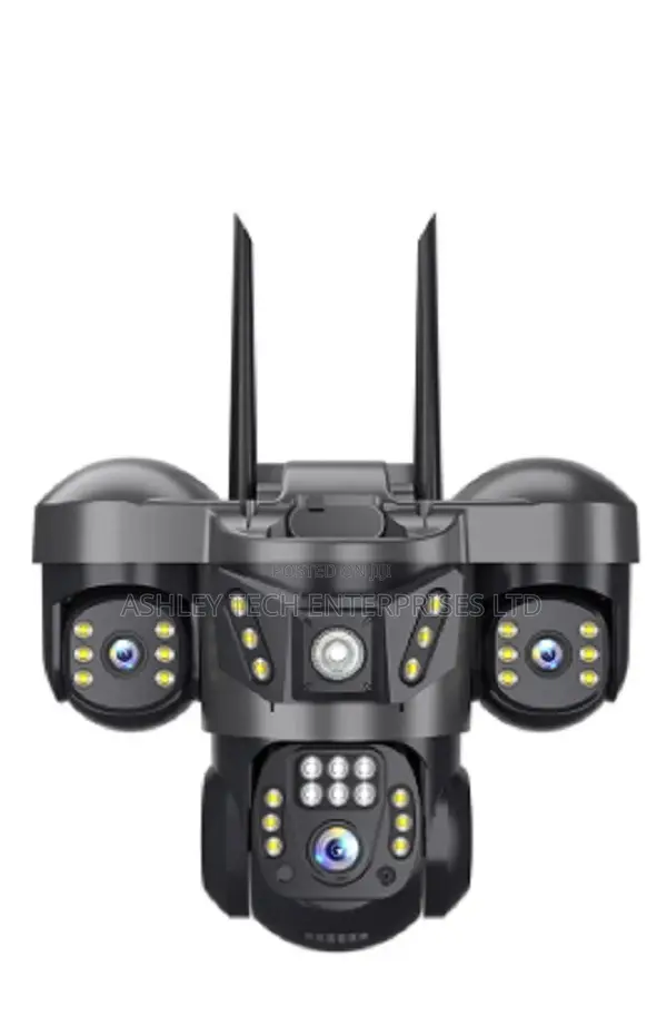 4g Triple Lens Ai Solar Security Camera –~ Motion Tracking