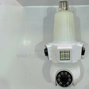 Panoramic V380 Wireless Bulb Camera E33 3lens Wifi Camera