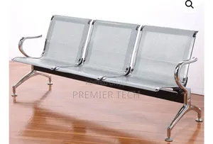 3-Link Non-Padded Waiting Bench