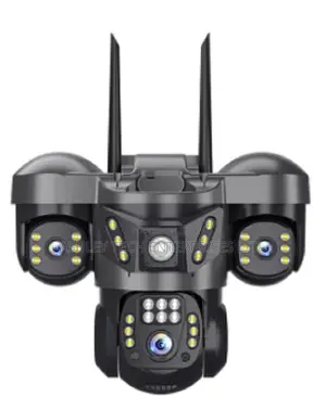 4g Triple Lens Solar Camera With Human Detection