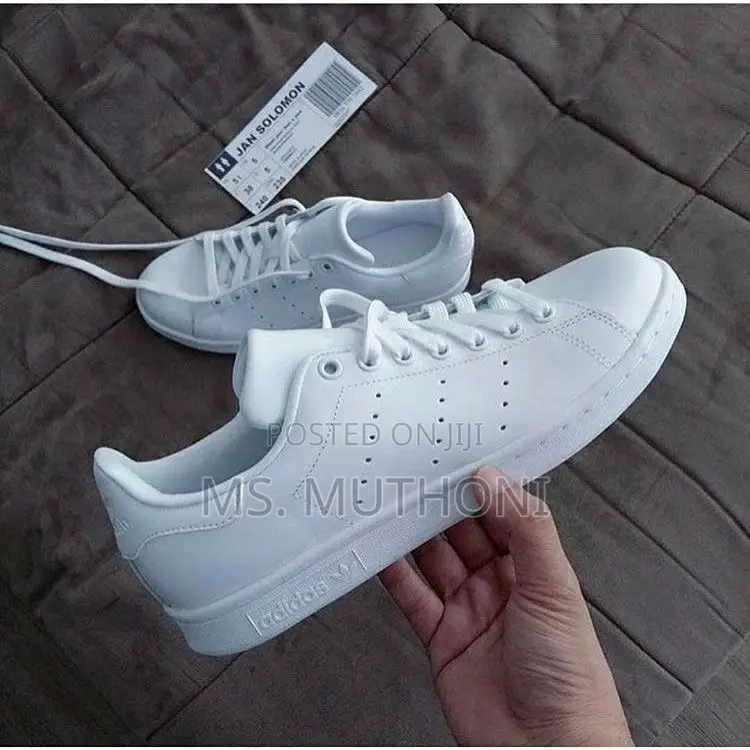 Unisex All White Stan’S Smith Size 37-45