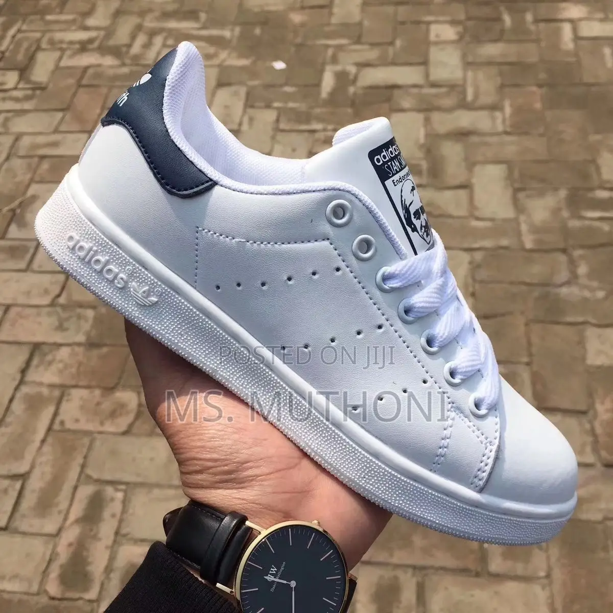 White / Black A. Stan Smith Size 37-45