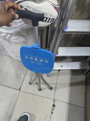 Foldable Walking Stick With Seat
