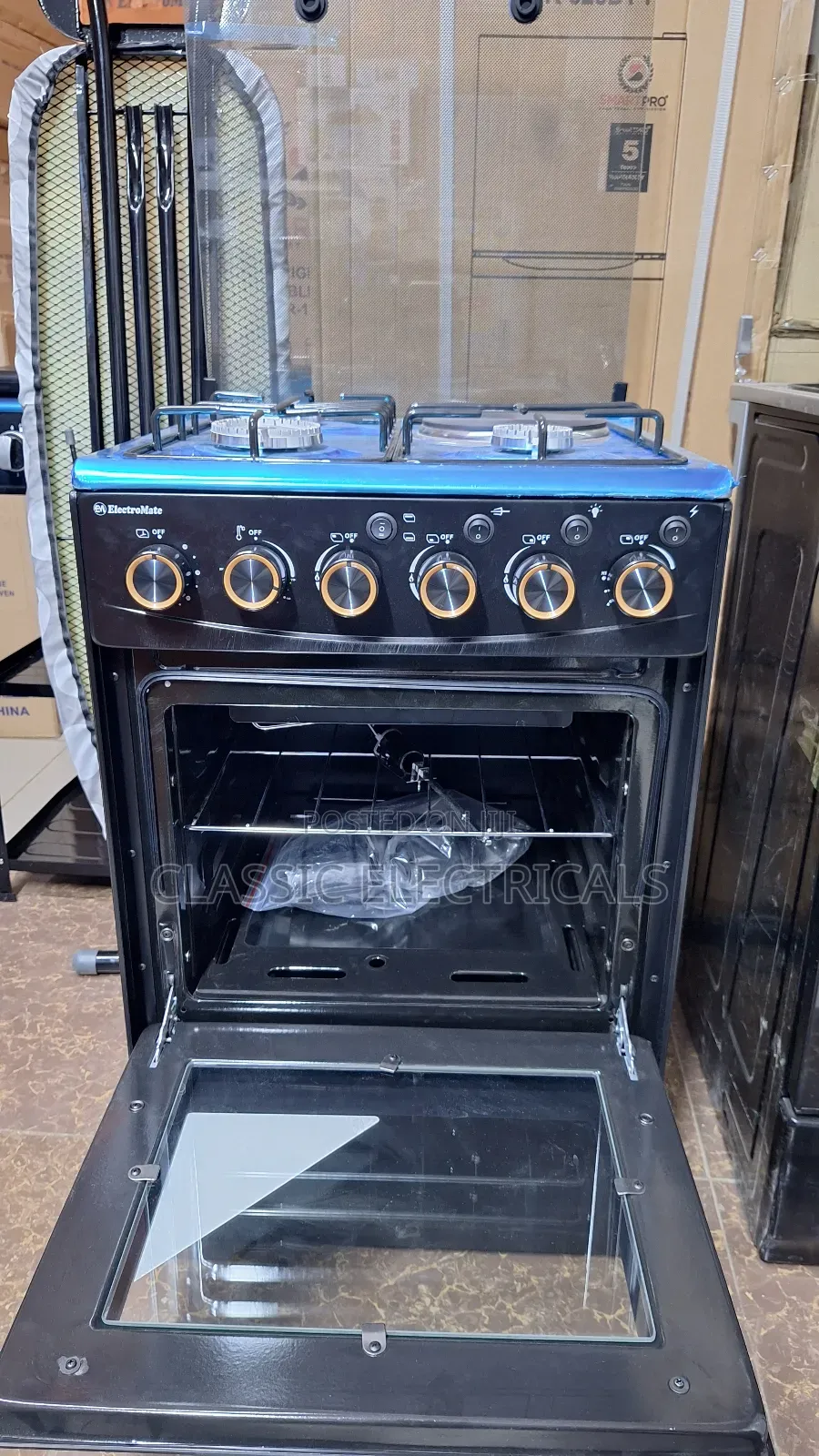 3+1 Electromate 50*55 Standing Cooker