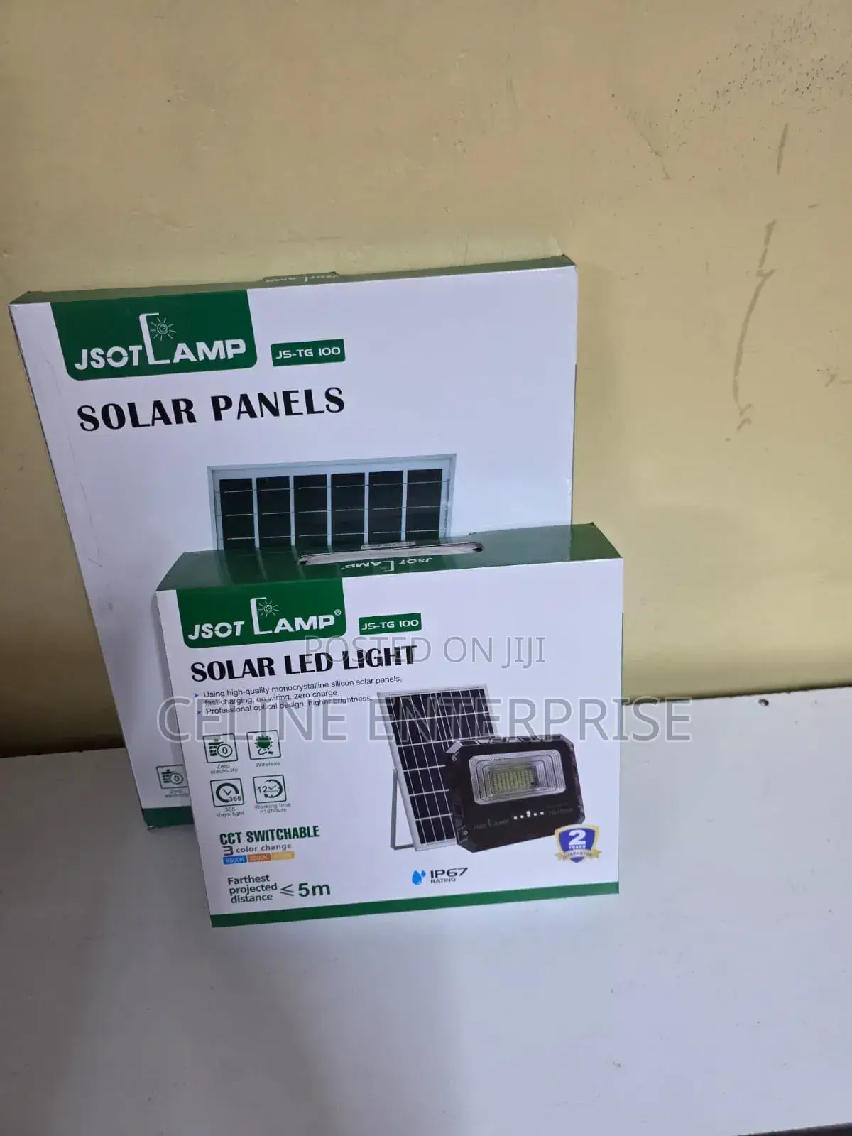 Tg100 Rechargeable Solar Floodlight