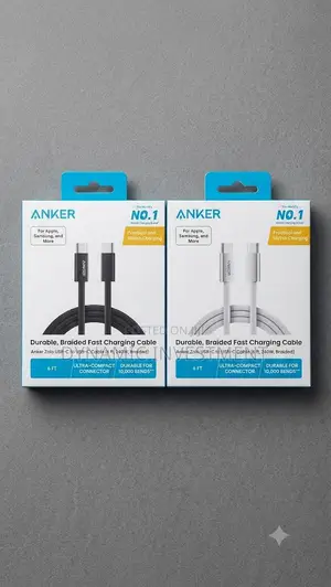 Anker Zolo Usb C to C Cable Braided Laptop and Macbook 240w 6ft 1.8m