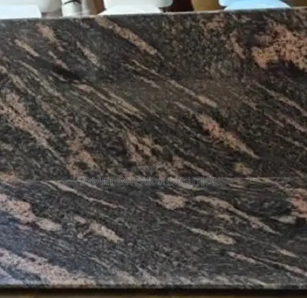 Dark Eldo Granite for Wall Cladding – 8' × 2'