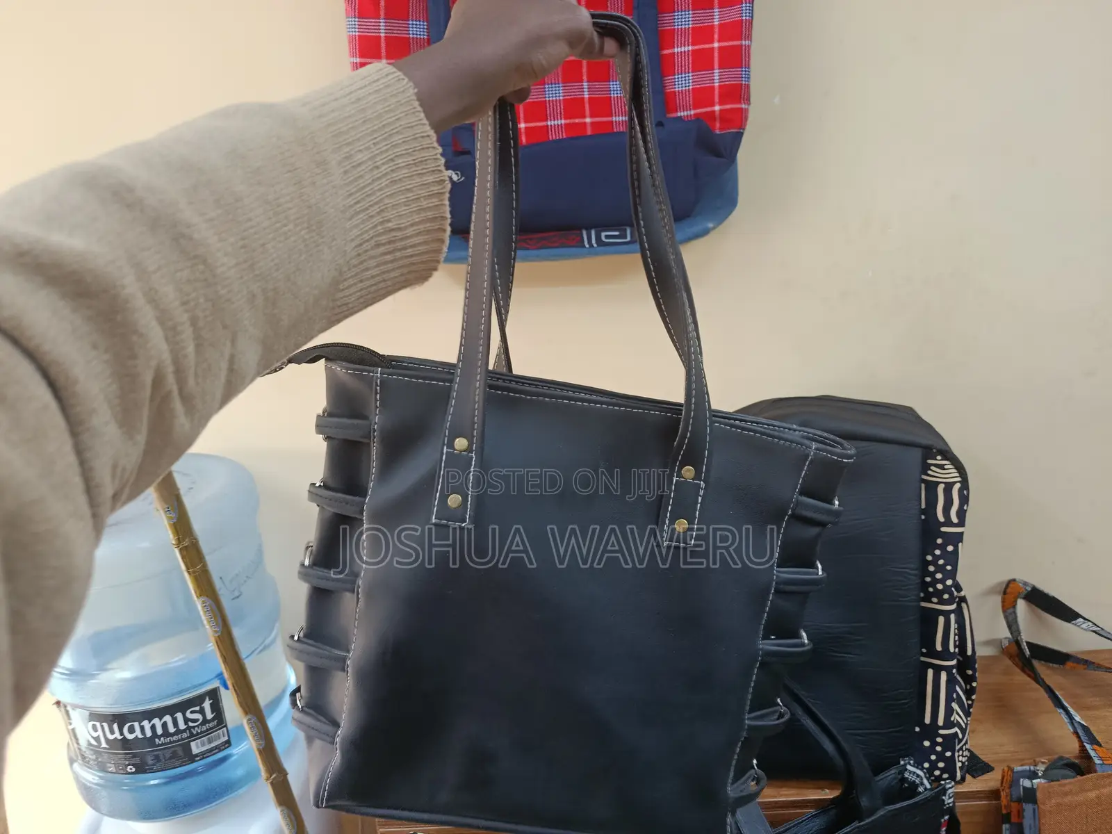 Leather Shoulder Handbag