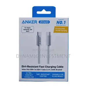 Anker Usb C to Usb C 1.8m Cable Macbook and Laptop 240w Fast Charging