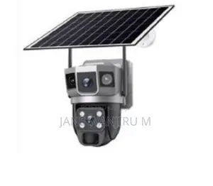 New Wifi Solar Dual-Lens PTZ CCTV Camera – 360° Protection
