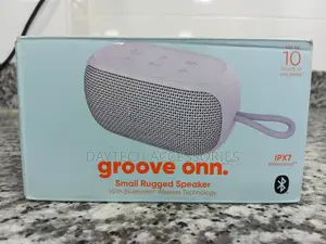 Onn Small Rugged Speaker With Bluetooth Wireless Technology - Gray