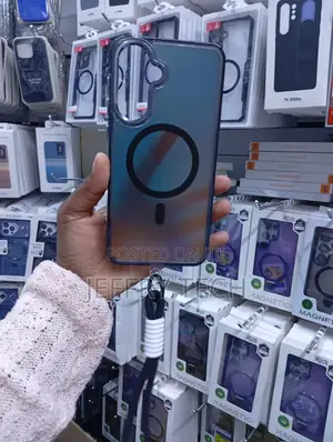 Translucent Black Magnetic Phone Case Is Compatible With Magsafe