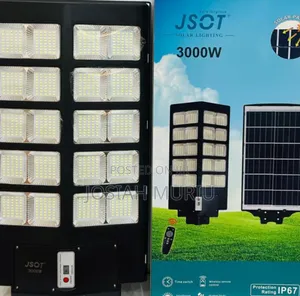 3000w Solar Streetlight With Motion Sensor